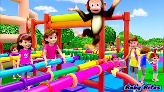 Yes Yes Playground Song  Baby Bites Nursery Rhymes amp Kids Songs [upl. by Bartram]