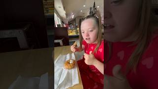 National Doughnut Day downsyndrome autism caregiver food doughnut [upl. by Ravid]