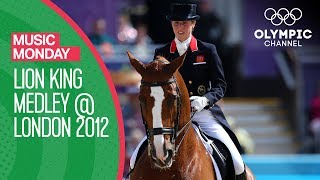 The Lion King Medley in Equestrian Dressage at the London 2012 Olympics  Music Monday [upl. by Ellswerth452]