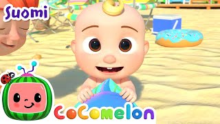 Beach Song  CoComelon Suomeksi  Kids Songs and Nursery Rhymes  Finnish Cartoons [upl. by Brenza]