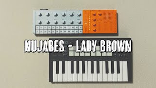 SEQTRAK Nujabes  Lady Brown  Cover w Launchkey Mini MK3 [upl. by Joleen]