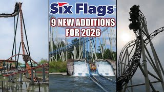 Six Flags Announces 9 New Additions for 2026  What Will Replace Kingda Ka [upl. by Verna]