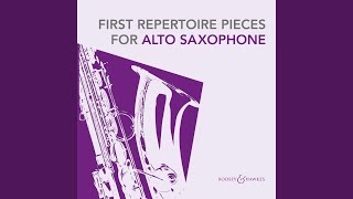 Quatre récréations faciles for Saxophone and Piano Petit jeu Piano Accompaniment [upl. by Reade603]