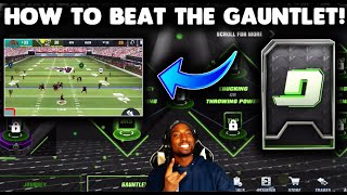 HOW TO BEAT THE DOMINATION GAUNTLET FAST AND EASY IN MADDEN MOBILE 24 [upl. by Nemajneb]