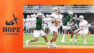 Hope vs Southwestern  Mens Lacrosse 33122  NCAA D3 Lacrosse [upl. by Eedna]