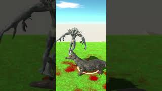 Scourge VS Purussaurus Fight Battle  Animal Revolt Battle Simulator [upl. by Walls413]