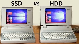 SSD vs HDD on an old laptop [upl. by Shauna262]