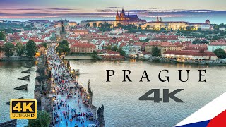 Prague Czech Republic In 4K 🇨🇿 With Subtitles [upl. by Dukey]