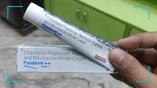 🔴Panderm Cream 15gm  Clobetasol Propionate Neomycin Sulphate and Miconazole Nitrate Cream [upl. by Gomar]