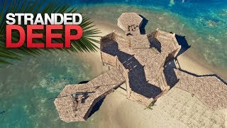 MY FAVOURITE BASE LAYOUT Stranded Deep S4 Episode 14 [upl. by Iak]