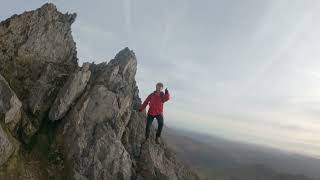 Yr WyddfaSnowdon Crib Goch clips GoPro HERO9 [upl. by Shenan750]