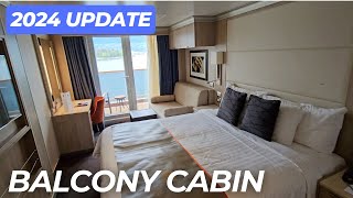 Holland America Koningsdam Verandah Cabin Tour 🚢 2024 Update 🚢 Cabin 8024 🚢 Balcony [upl. by Lednar]