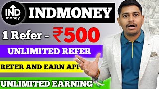 Indmoney Refer and Earn Indmoney Refferal code Indmoney Refer and Earn withdrawal  Refer And Earn [upl. by Mosera]