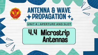 44 Microstrip Antennas  EC602 [upl. by Nahtaoj]