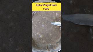 Ragi porridge for baby weight gain youtubeshorts [upl. by Huberty464]