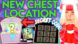 A SECRET CHEST WITH A NEW CODE IN ROYALE HIGH 🤫 ROBLOX Royale High Christmas Update [upl. by Crispin]