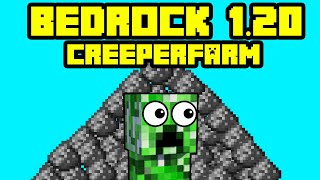 Minecraft Bedrock Creeper Farm 120 deutsch [upl. by Remle330]