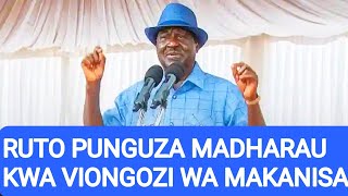 ANGRY RAILA ODINGAWEWE RUTO WACHA KUONYESHA KANISA MADHARAU [upl. by Plato]