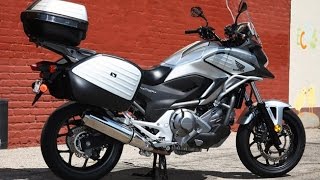 Honda NC 700 X exhaust sound and acceleration [upl. by Eddi]