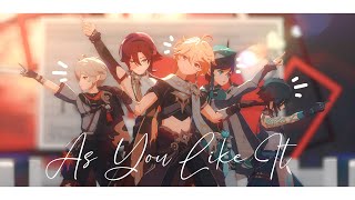 【原神MMD】As You Like It【4K605WIRL】 [upl. by Acilegna]