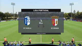 âš½ Vizela vs Braga âš½  Liga Portugal 11032023  Fifa 23 [upl. by Anilatac833]