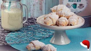 Mürbe Rahmkipferl mit PowidlZwetschgenmarmelade Cookie dough crescent rolls [upl. by Snowber]