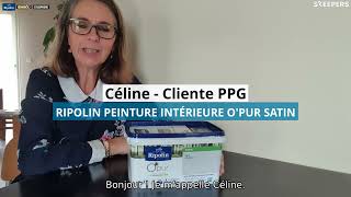 Ripolin  Peinture Intérieure OPur Satin à base de 97 résine biosourcée [upl. by Nelram]