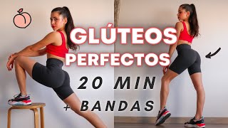 20 min EJERCICIOS GLUTEOS Y CADERAS EN CASA  rutina con BANDAS ELÁSTICAS para levantar glúteos [upl. by Kristoforo344]