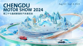 Live A glimpse of the 2024 Chengdu Motor Show [upl. by Lehcsreh762]