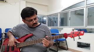 Bass cover for quotUravenum puthiya vaanilquot song  Movie  Nenjathai killathe  Music  Ilayaraja [upl. by Xet]