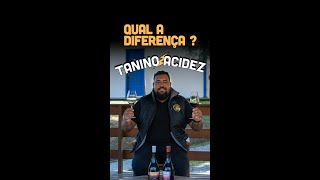 QUAL A DIFERENÇA ACIDEZ E TANINO [upl. by Dewayne]