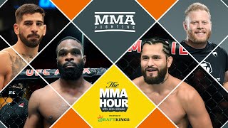 The MMA Hour Jorge Masvidal Tyron Woodley Ilia Topuria and more  Jan 19 2022 [upl. by Lorollas922]