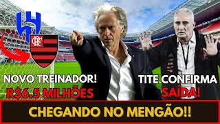 URGENTE TITE JÁ fala em SAÍDA do FLA JJ é PROCURADO gerson critica jogadores noticias Flamengo [upl. by Ryter]