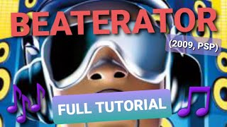 Beaterator FULL TUTORIAL  Timbaland amp Rockstar Games  Sony PlayStation Portable 2009  Make Music [upl. by Yanffit]