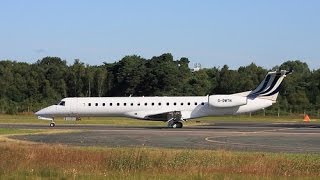 BAe Systems  GOWTN Embraer EMB145  Warton Aerodrome [upl. by Luttrell]