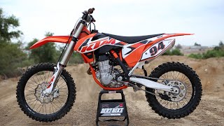 2015 KTM 450SXF  The 15s [upl. by Kurtis]