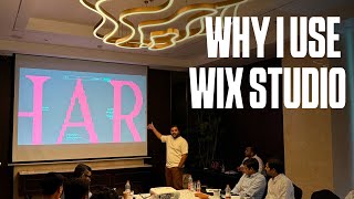 I Was Invited By Wix At Ahmedabad Agencies Meetup — Why I Use Wix Studio [upl. by Asena842]