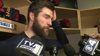 Alex Pietrangelo talks before big game two in Western Conference Finals [upl. by Cissy]