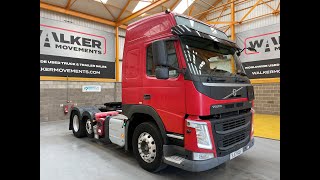 New In Stocklist For Sale VOLVO FM 450 GLOBETROTTER EURO 6 PET REGS 6X2 TRACTOR UNIT 2017 YJ17 KUV [upl. by Warrenne]