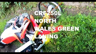 North Wales Green Laning  Ruthin Mold Denbigh CRF250L [upl. by Rutter]