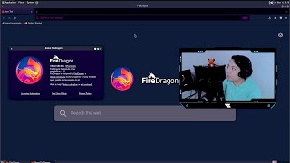 Fire Dragon Browser  Arch Linux [upl. by Burck]