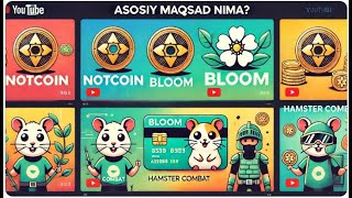 Blum Hamster Notcoin  ASOSIY MAQSAD NIMA [upl. by Ellett542]