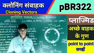 Cloning Vacters pBR322 क्लोनिंग संवाहक pBR322 [upl. by Unam]