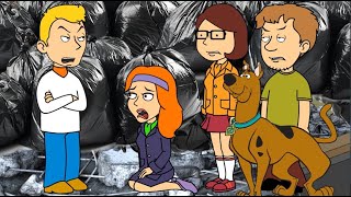 Caillou Dora And Arthur Trashes The Scooby Gang HouseConcussion Time [upl. by Lipinski368]