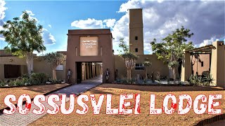 Sossusvlei Lodge located in Sesriem Namib Desert Namibia southern Africa [upl. by Akkimat]