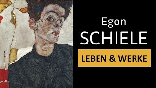 EGON SCHIELE  Leben Werke amp Malstil  Einfach erklärt [upl. by Biamonte107]