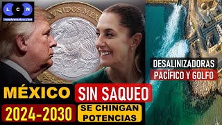 MÉXICO SE RESPETA CLAUDIA NO PERMITIRÁ SAQUEO A POTENCIAS AGUA Y AUTOSUFICIENCIA ALIMENTARIA [upl. by Aihsenyt26]