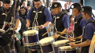 Tweedvale Pipe Band Grade 3Sanquhar Pipe Band Competition 2024 [upl. by Hanafee]