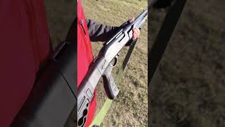 Huglu Atrox Shotgun and Ukrainian bullet Uragan Hurricanebulletweapon asmrgunbuckshotslug12ga [upl. by Aronal]