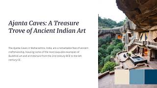 Uncover The Wonders Of Ajanta Caves An Amazing Unesco World Heritage Site [upl. by Silyhp]